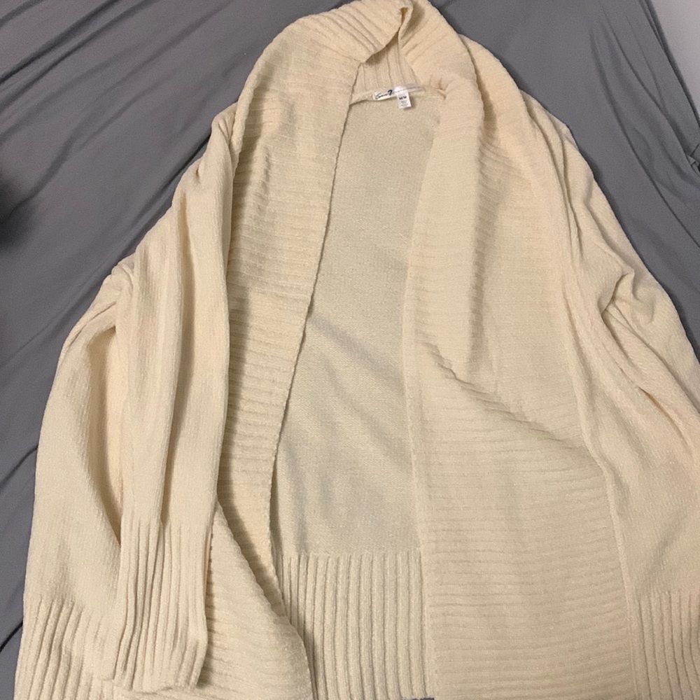 Cream cardigan
